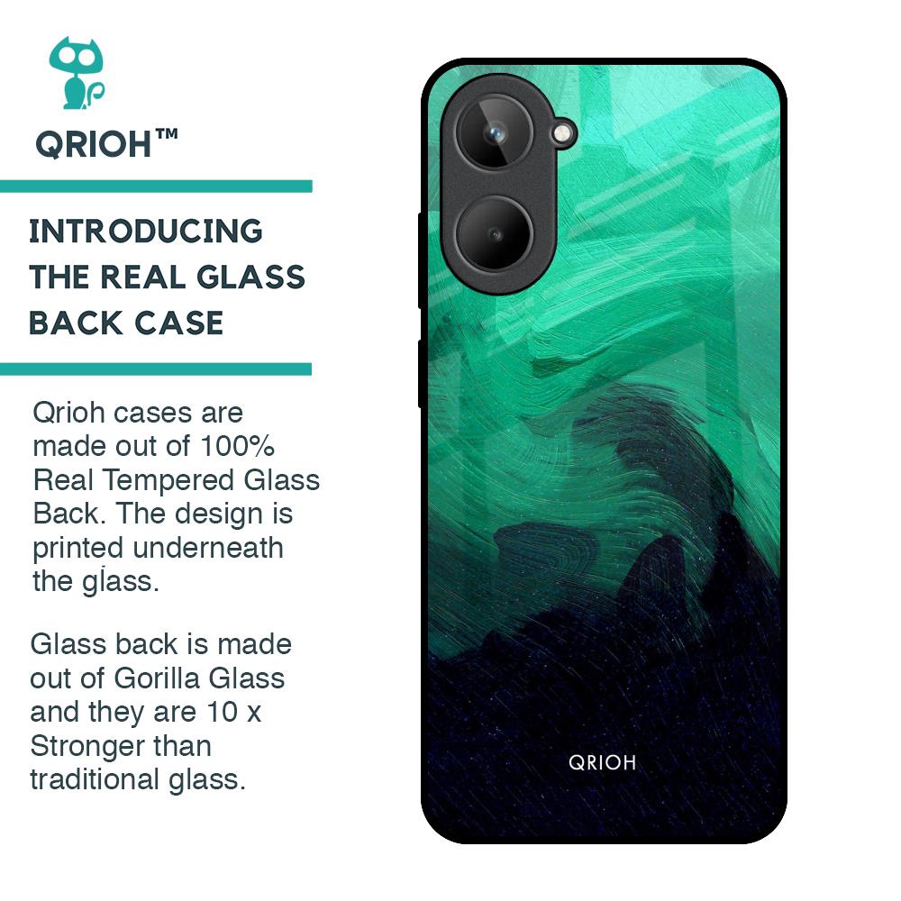 Scarlet Amber Glass Case for Realme 10