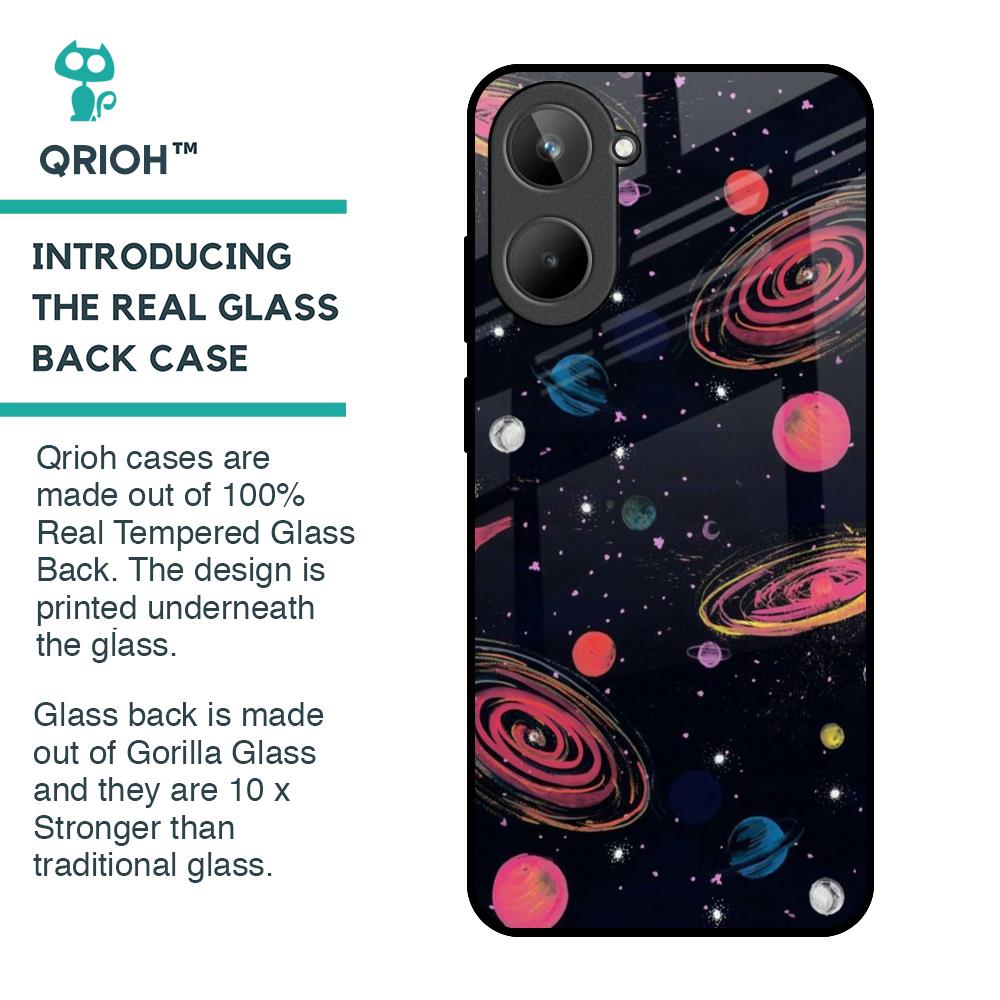 Galaxy In Dream Glass Case For Realme 10