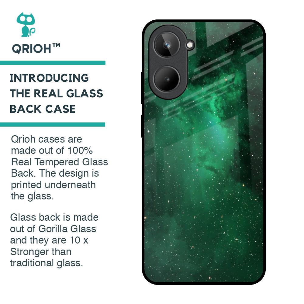 Emerald Firefly Glass Case For Realme 10