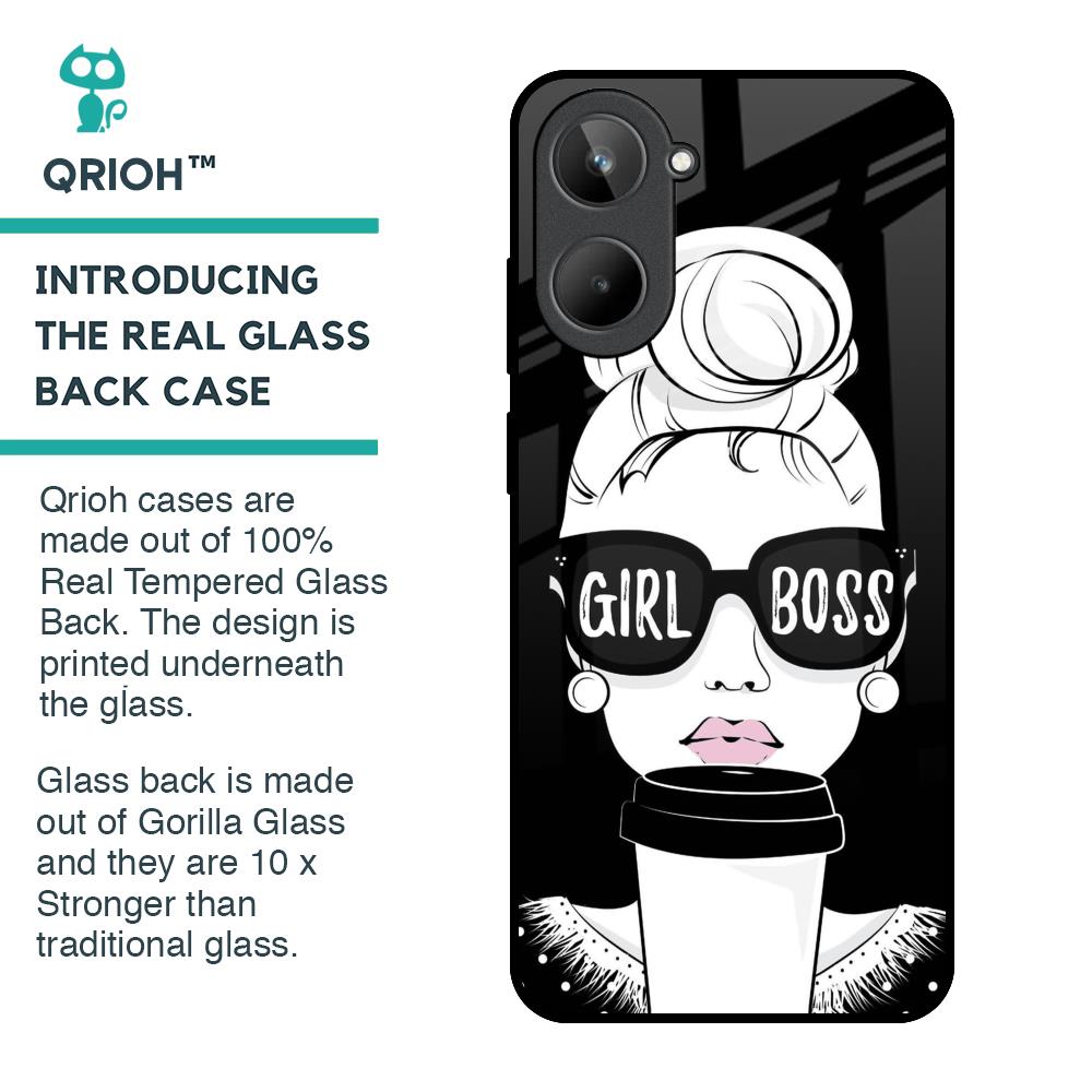 Girl Boss Glass Case For Realme 10