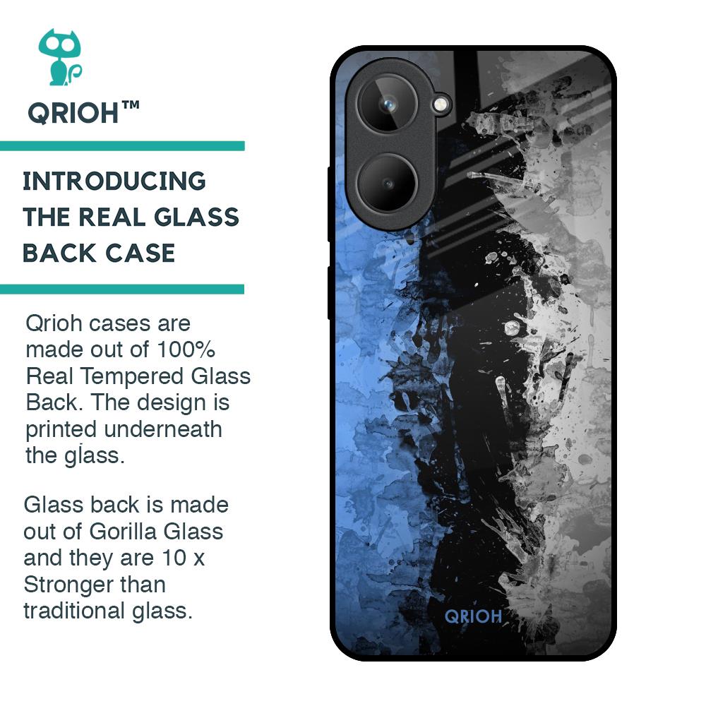 Dark Grunge Glass Case for Realme 10
