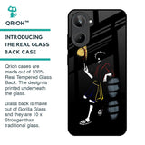 Luffy Line Art Glass Case for Realme 10