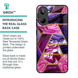 Electroplated Geometric Marble Glass Case for Realme 10
