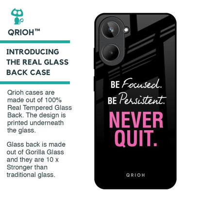 Be Focused Glass Case for Realme 10