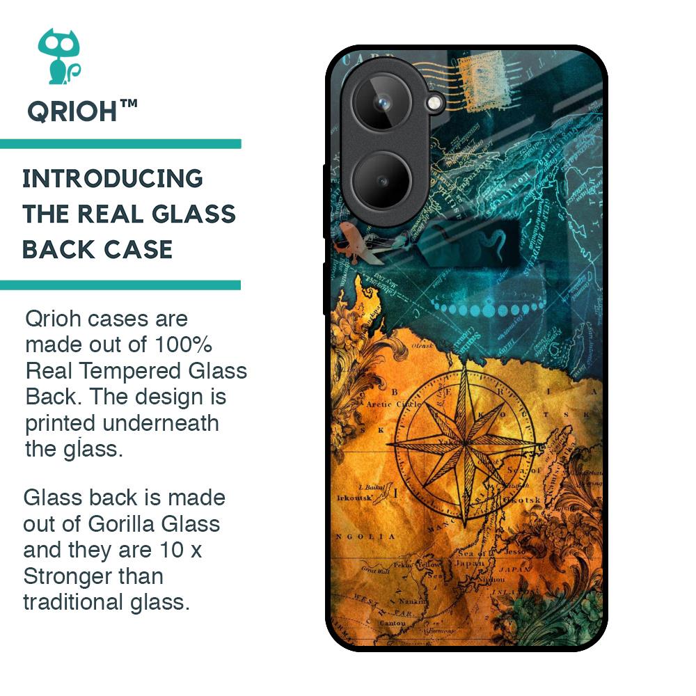 Architecture Map Glass Case for Realme 10