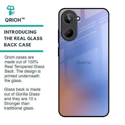 Blue Aura Glass Case for Realme 10
