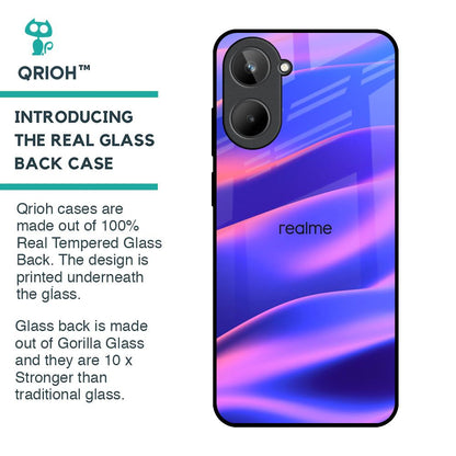 Colorful Dunes Glass Case for Realme 10