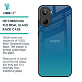 Celestial Blue Glass Case For Realme 10