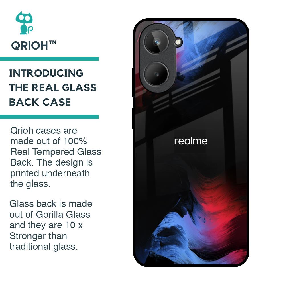 Fine Art Wave Glass Case for Realme 10