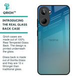 Sea Theme Gradient Glass Case for Realme 10