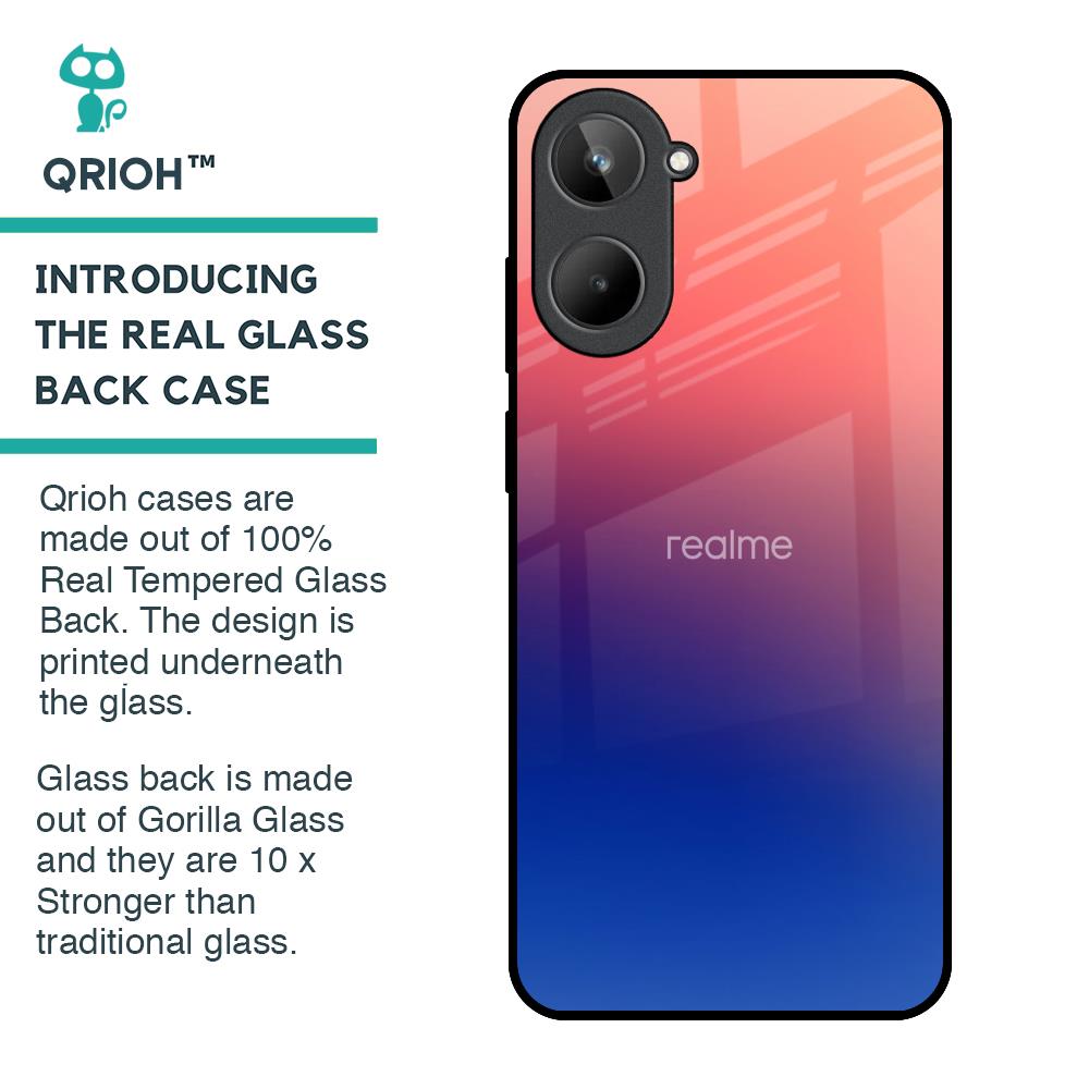 Dual Magical Tone Glass Case for Realme 10