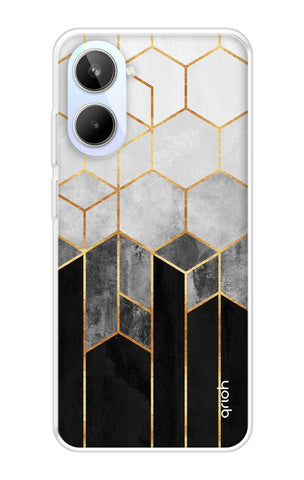 Hexagonal Pattern Realme 10 5G Back Cover