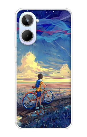 Riding Bicycle to Dreamland Realme 10 5G Back Cover