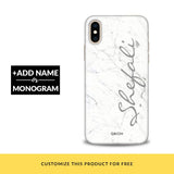 Quaint Marble Customized Phone Cover