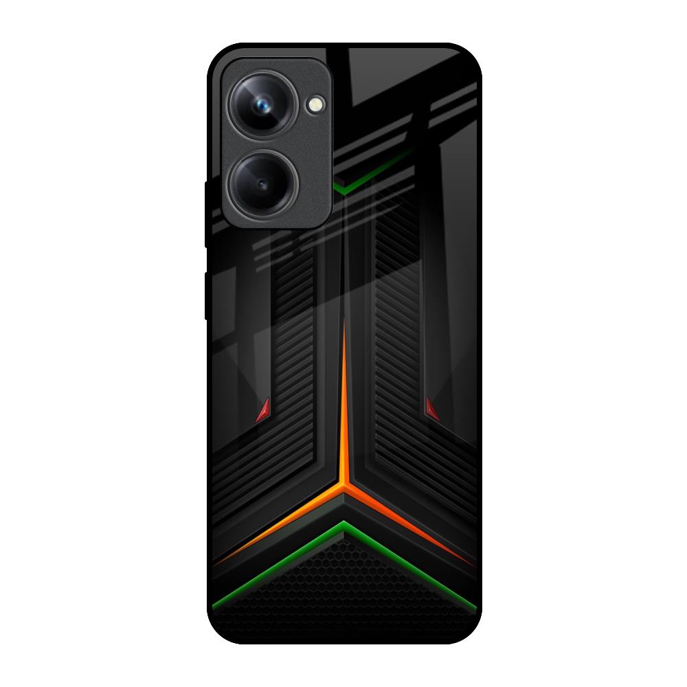 Modern Ultra Chevron Realme 10 Pro 5G Glass Back Cover Online