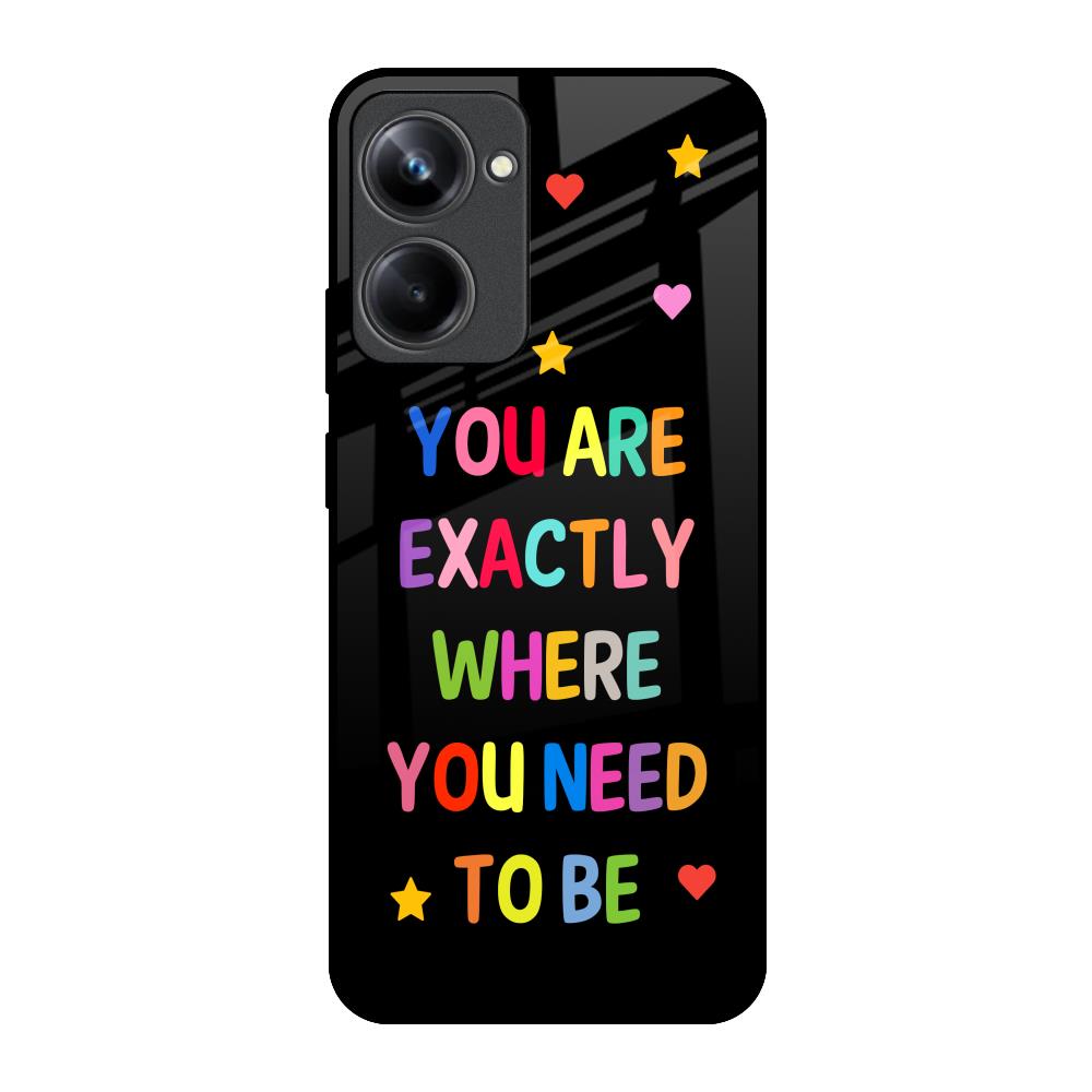 Magical Words Realme 10 Pro 5G Glass Back Cover Online