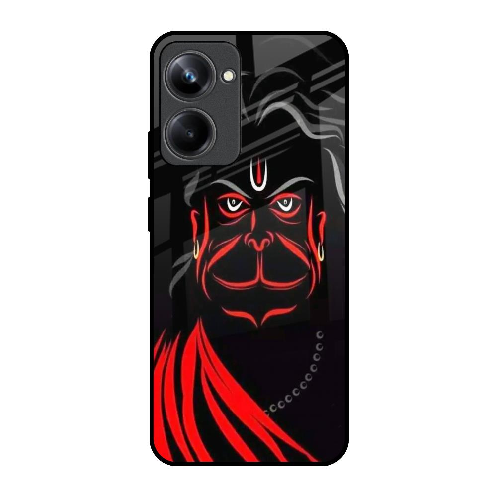 Lord Hanuman Realme 10 Pro 5G Glass Back Cover Online