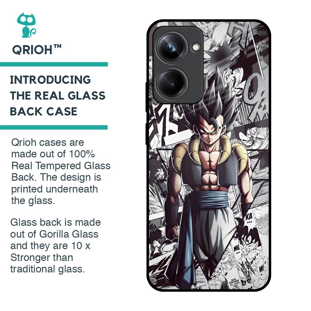 Dragon Anime Art Glass Case for Realme 10 Pro 5G