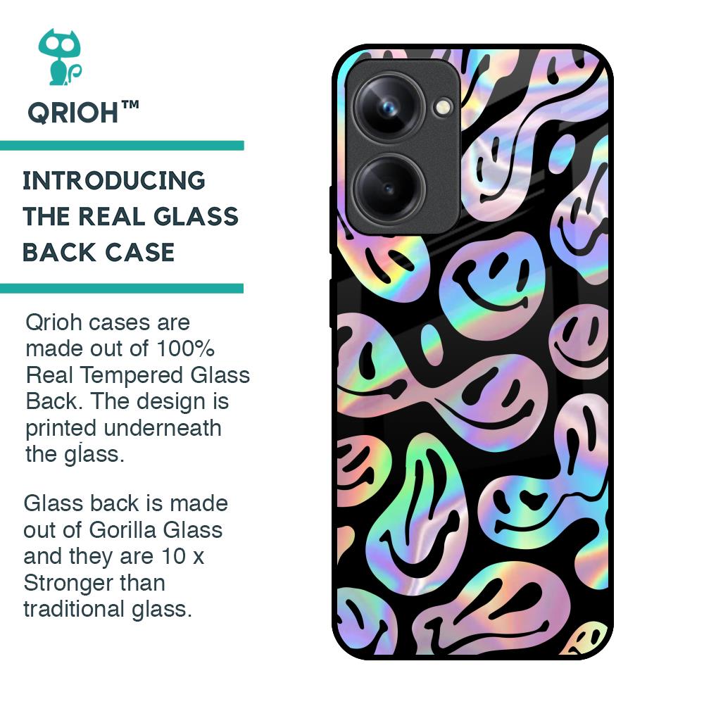 Acid Smile Glass Case for Realme 10 Pro 5G