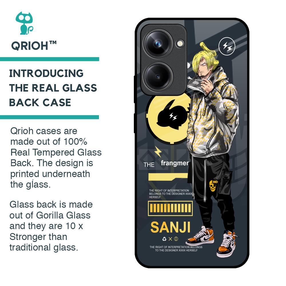 Cool Sanji Glass Case for Realme 10 Pro 5G
