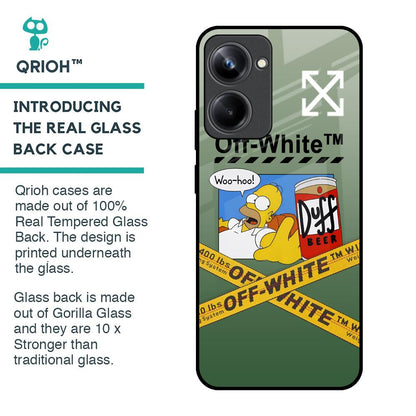 Duff Beer Glass Case for Realme 10 Pro 5G