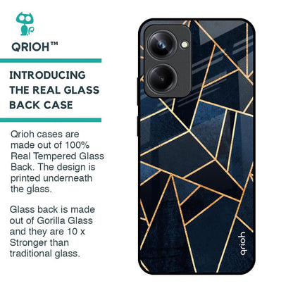 Abstract Tiles Glass Case for Realme 10 Pro 5G