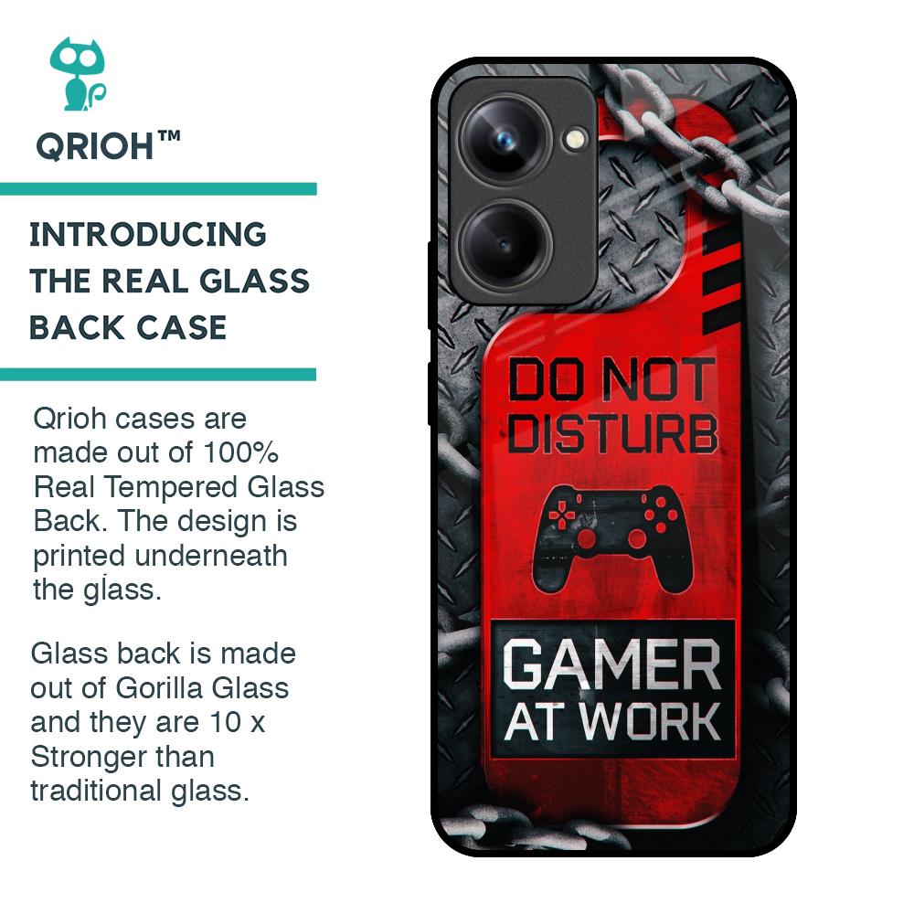 Do No Disturb Glass Case For Realme 10 Pro 5G