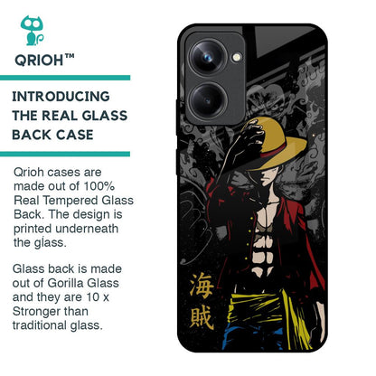 Dark Luffy Glass Case for Realme 10 Pro 5G