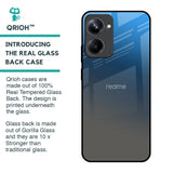 Blue Grey Ombre Glass Case for Realme 10 Pro 5G