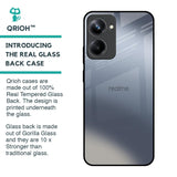 Space Grey Gradient Glass Case for Realme 10 Pro 5G