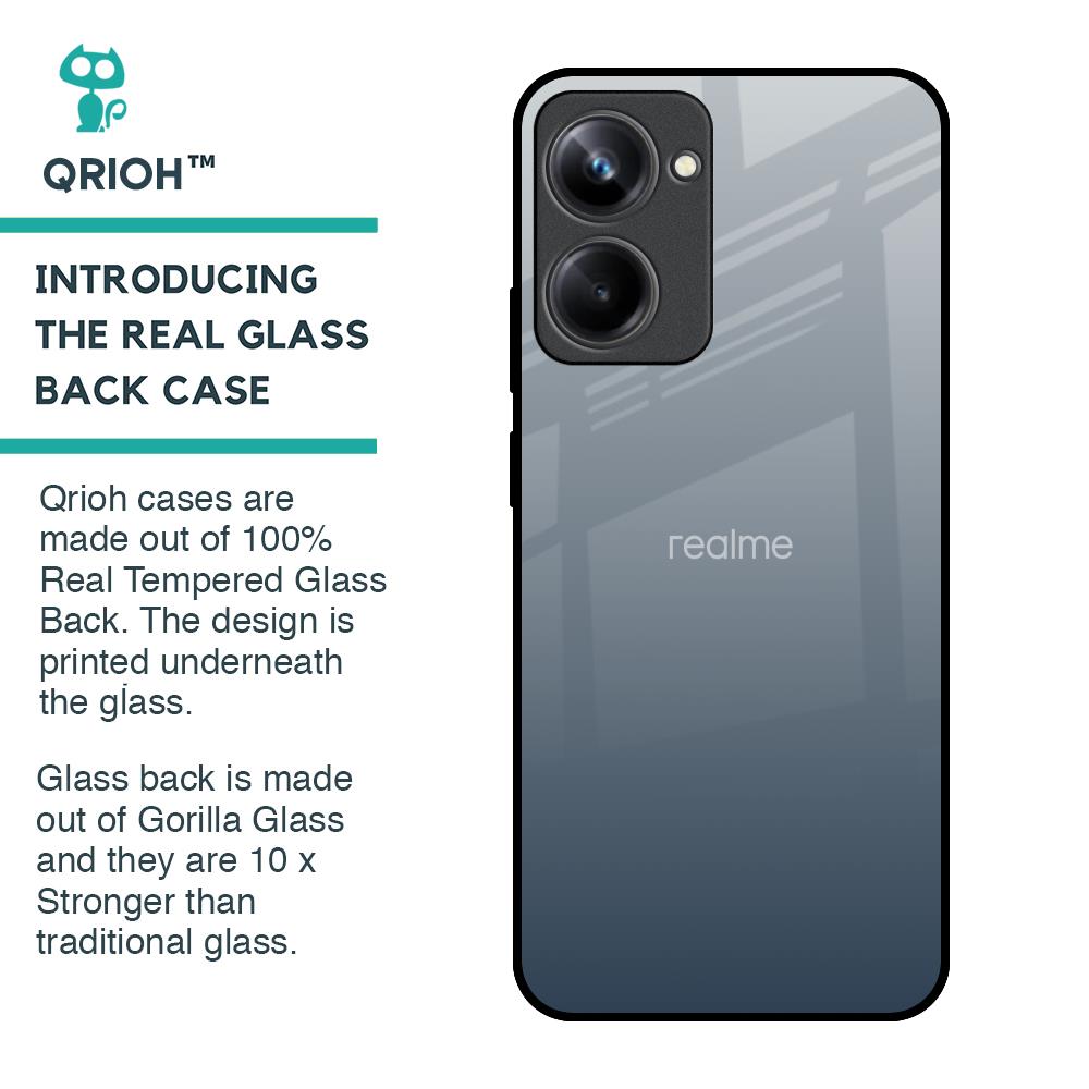 Dynamic Black Range Glass Case for Realme 10 Pro 5G