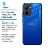 Egyptian Blue Glass Case for Realme 10 Pro 5G