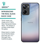 Light Sky Texture Glass Case for Realme 10 Pro 5G