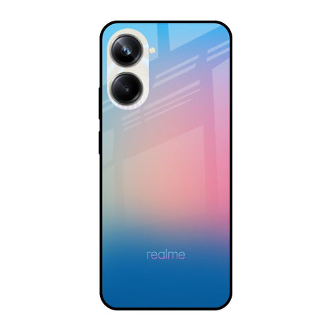 Blue & Pink Ombre Realme 10 Pro 5G Glass Cases & Covers Online