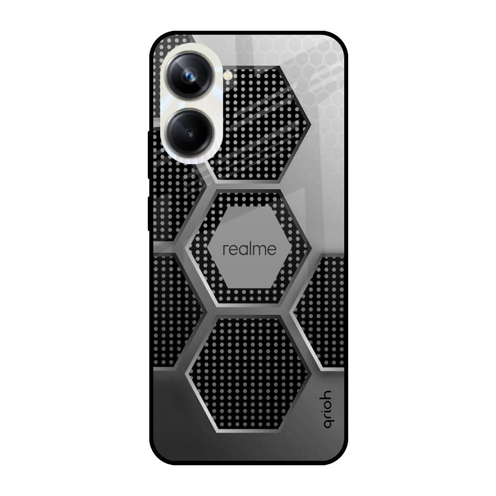 Hexagon Style Realme 10 Pro 5G Glass Cases & Covers Online