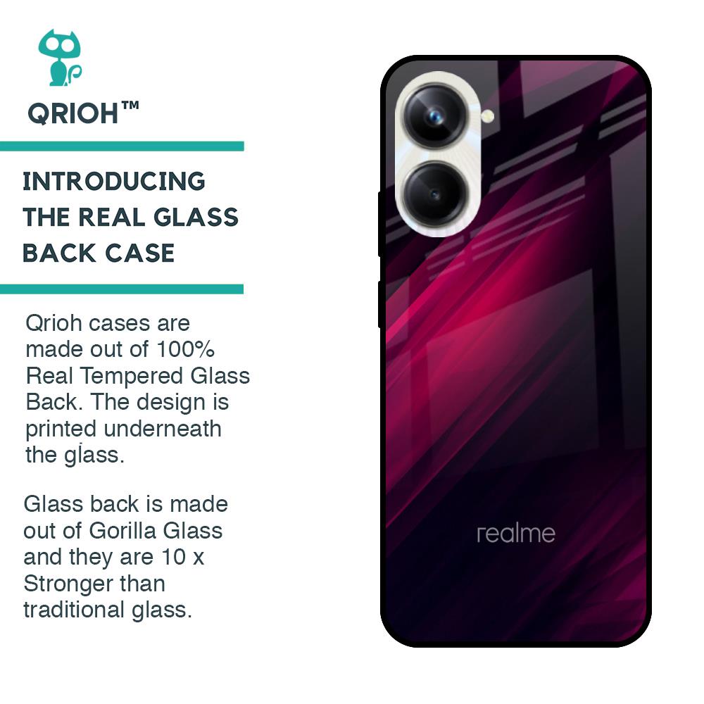 Razor Black Glass Case for Realme 10 Pro 5G