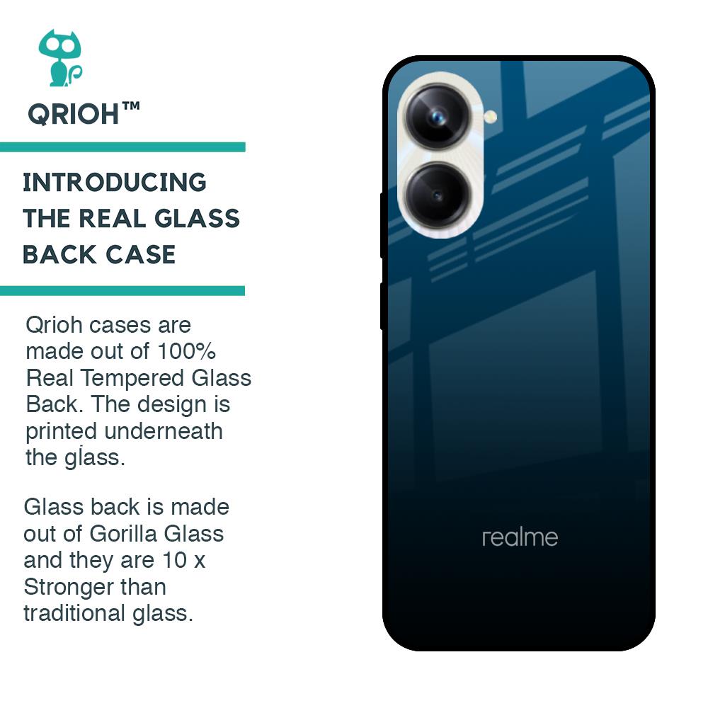 Sailor Blue Glass Case For Realme 10 Pro 5G