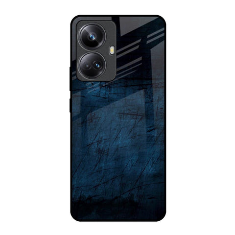 Dark Blue Grunge Realme 10 Pro Plus 5G Glass Back Cover Online