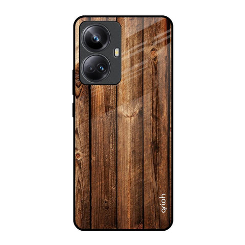 Timber Printed Realme 10 Pro Plus 5G Glass Back Cover Online