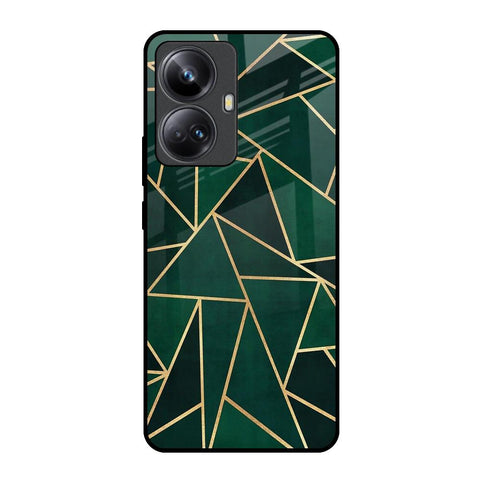 Abstract Green Realme 10 Pro Plus 5G Glass Back Cover Online