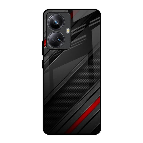 Modern Abstract Realme 10 Pro Plus 5G Glass Back Cover Online