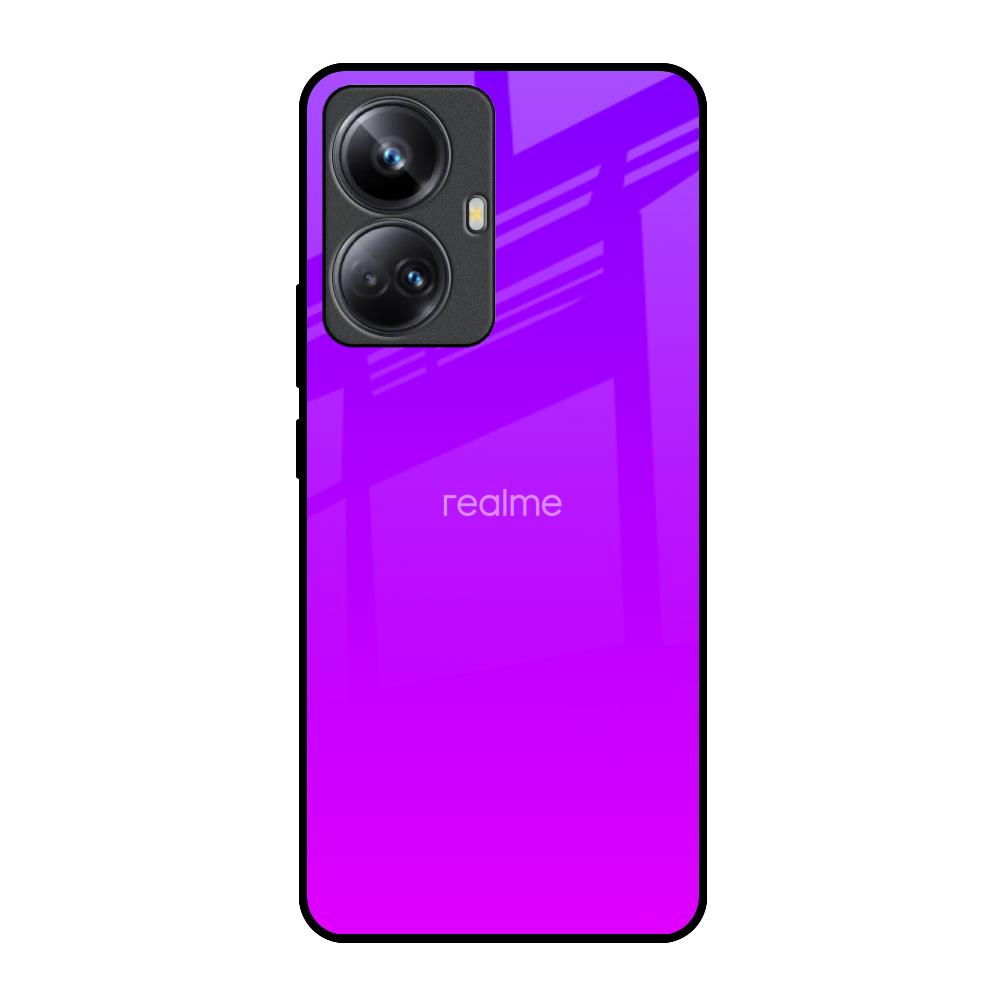 Purple Pink Realme 10 Pro Plus 5G Glass Back Cover Online