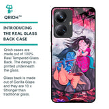 Radha Krishna Art Glass Case for Realme 10 Pro Plus 5G