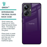 Dark Purple Glass Case for Realme 10 Pro Plus 5G