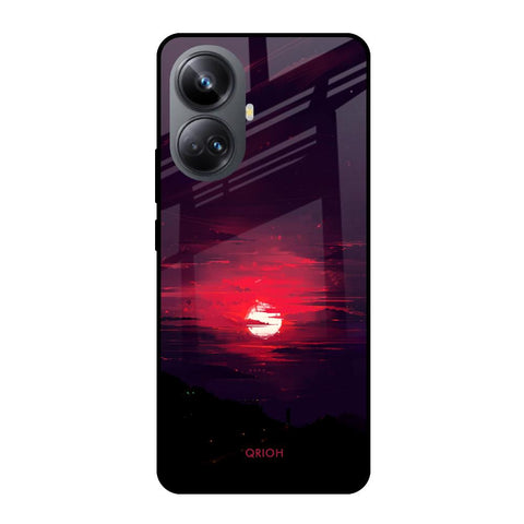 Morning Red Sky Realme 10 Pro Plus 5G Glass Cases & Covers Online