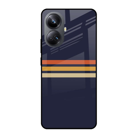 Tricolor Stripes Realme 10 Pro Plus 5G Glass Cases & Covers Online