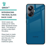 Cobalt Blue Glass Case for Realme 10 Pro Plus 5G