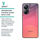 Sunset Orange Glass Case for Realme 10 Pro Plus 5G