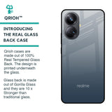 Smokey Grey Color Glass Case For Realme 10 Pro Plus 5G