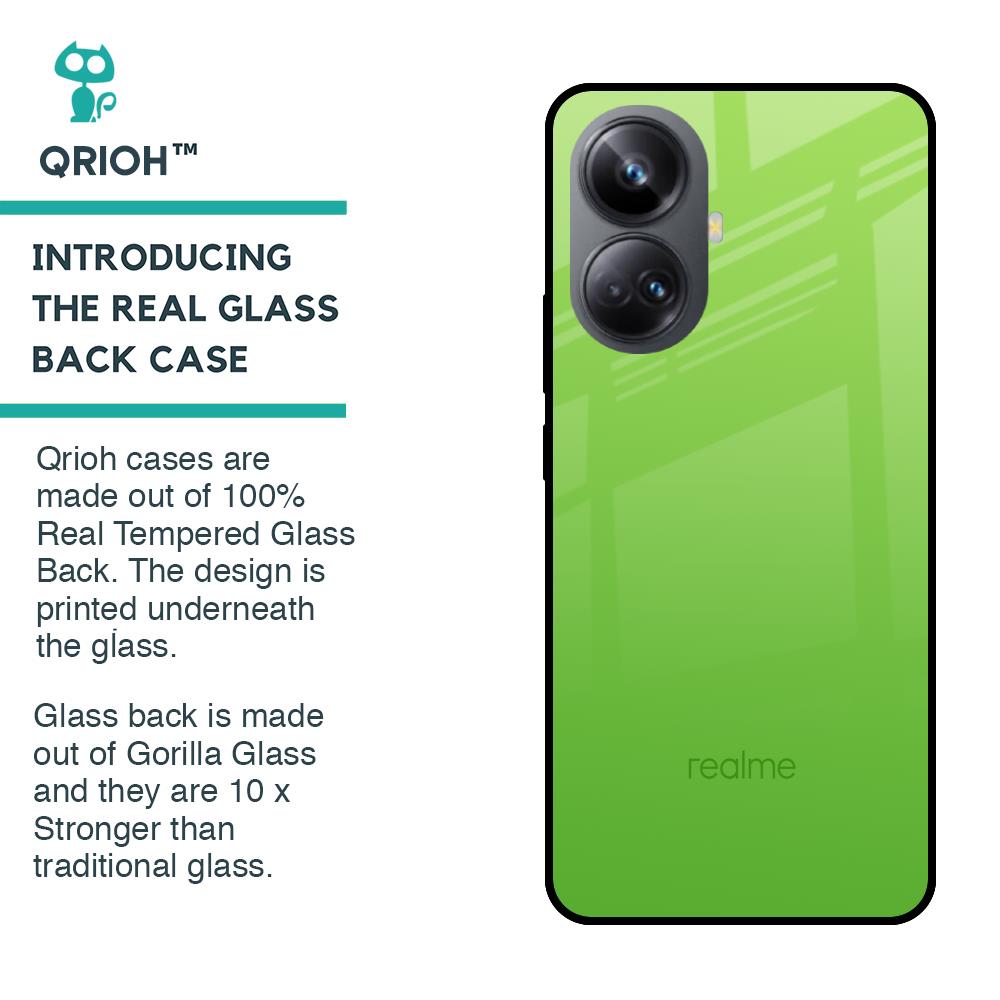 Paradise Green Glass Case For Realme 10 Pro Plus 5G